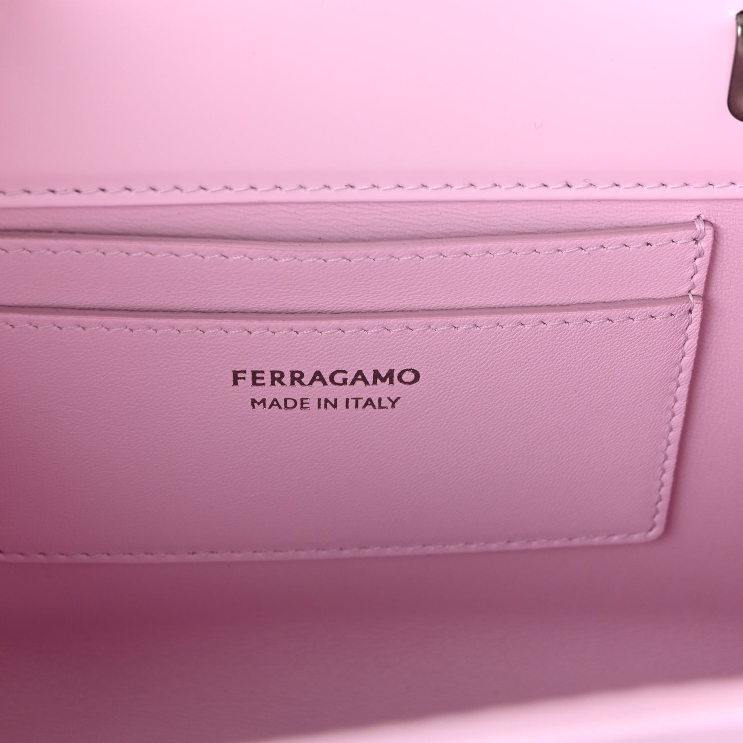 Brushed Calfskin Mini Wanda Top Handle Bag Bubble Gum