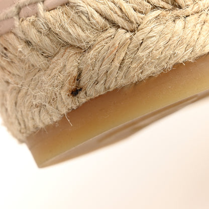 Chanel Mesh Grosgrain CC Espadrilles 36 Pink 8 of 9