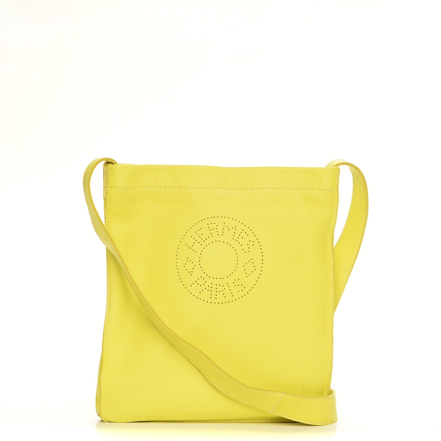 Lambskin Clou De Selle Pouch Sulphur