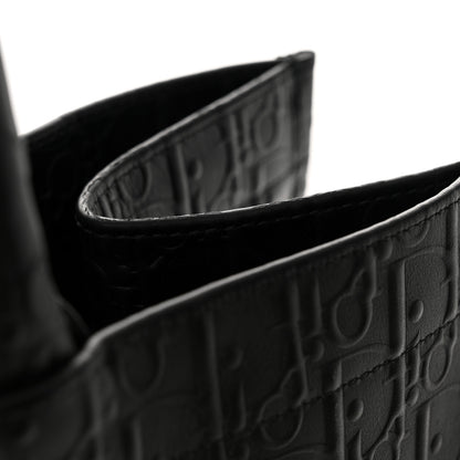 Christian Dior Oblique Calfskin Embossed Large Book Tote Black 11 of 16