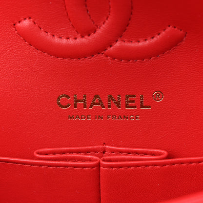 Chanel Caviar Quilted Small Double Flap Red 6 of 11