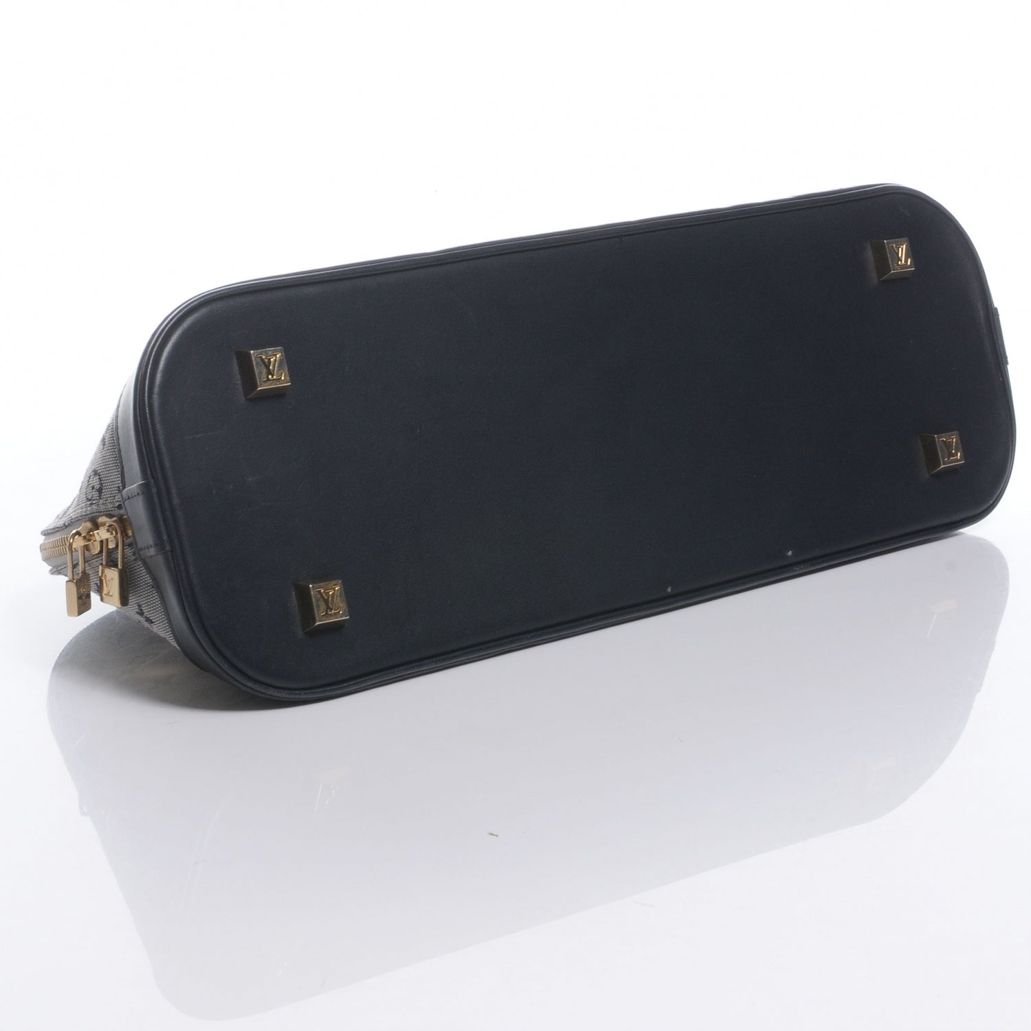 Louis Vuitton Mini Monogram Alma Long Blue 4 of 9