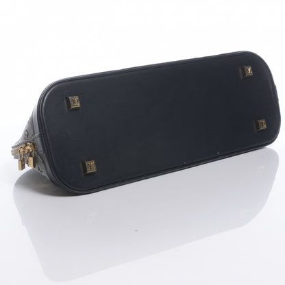 Louis Vuitton Mini Monogram Alma Long Blue 4 of 9