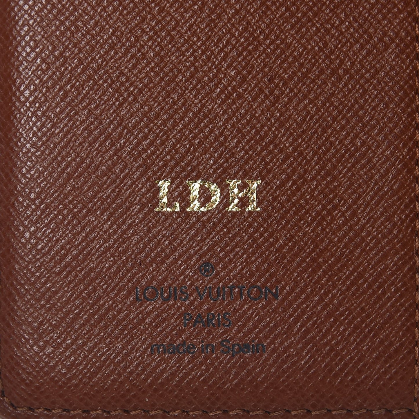 Monogram Small Ring Agenda Cover