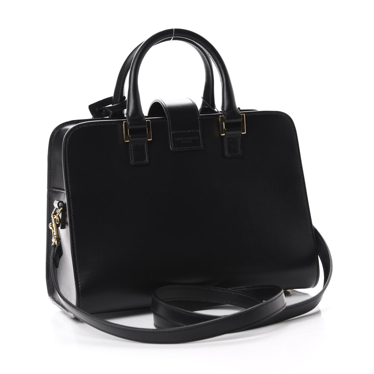 Calfskin Monogram Baby Cabas Black