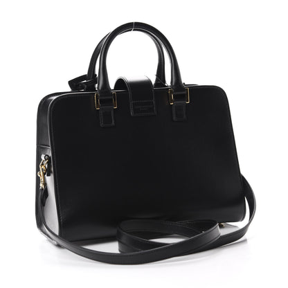 Saint Laurent Calfskin Monogram Baby Cabas Black 2 of 9