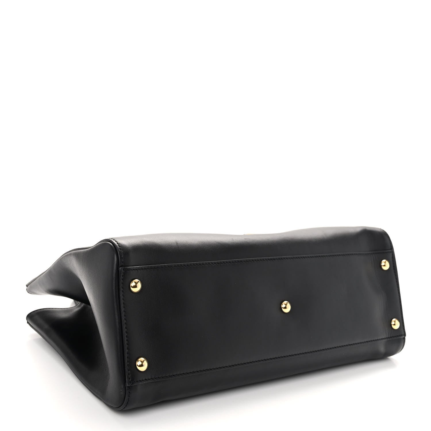 Gucci Calfskin Large Sylvie Top Handle Tote Black 4 of 10