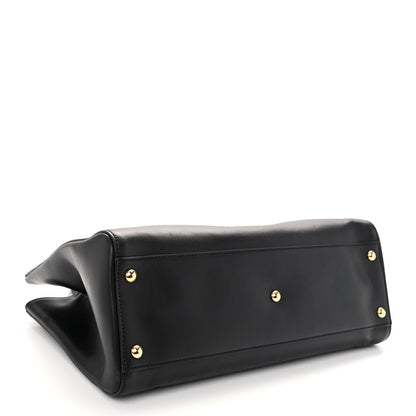 Gucci Calfskin Large Sylvie Top Handle Tote Black 4 of 10