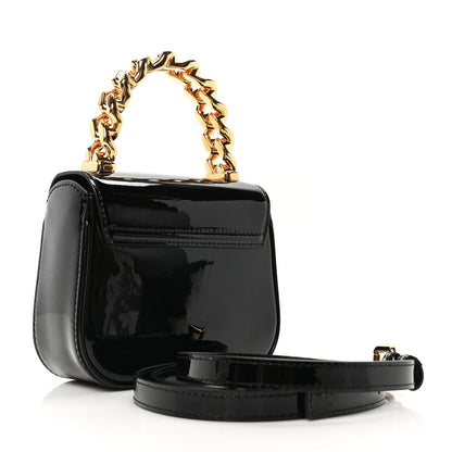Versace Patent Mini La Medusa Bag Black 3 of 9