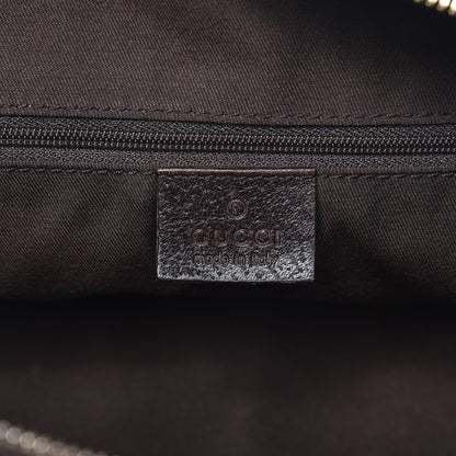 Gucci Monogram Small Princy Satchel Dark Brown 6 of 9