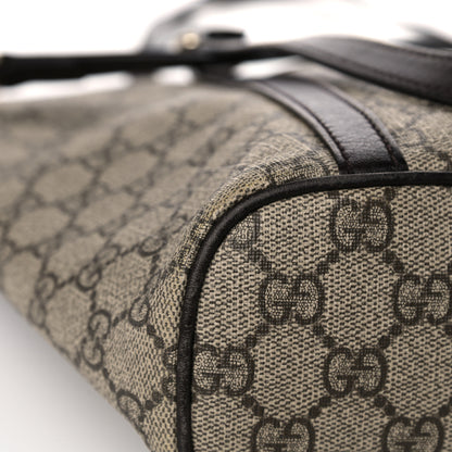 Gucci GG Supreme Monogram Medium Joy Tote Dark Brown 10 of 20