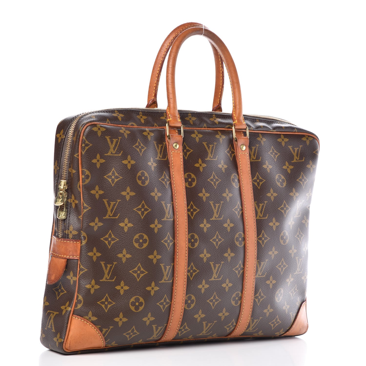 Louis Vuitton Monogram Porte-Documents Voyage Briefcase 3 of 31