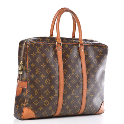Louis Vuitton Monogram Porte-Documents Voyage Briefcase 3 of 31