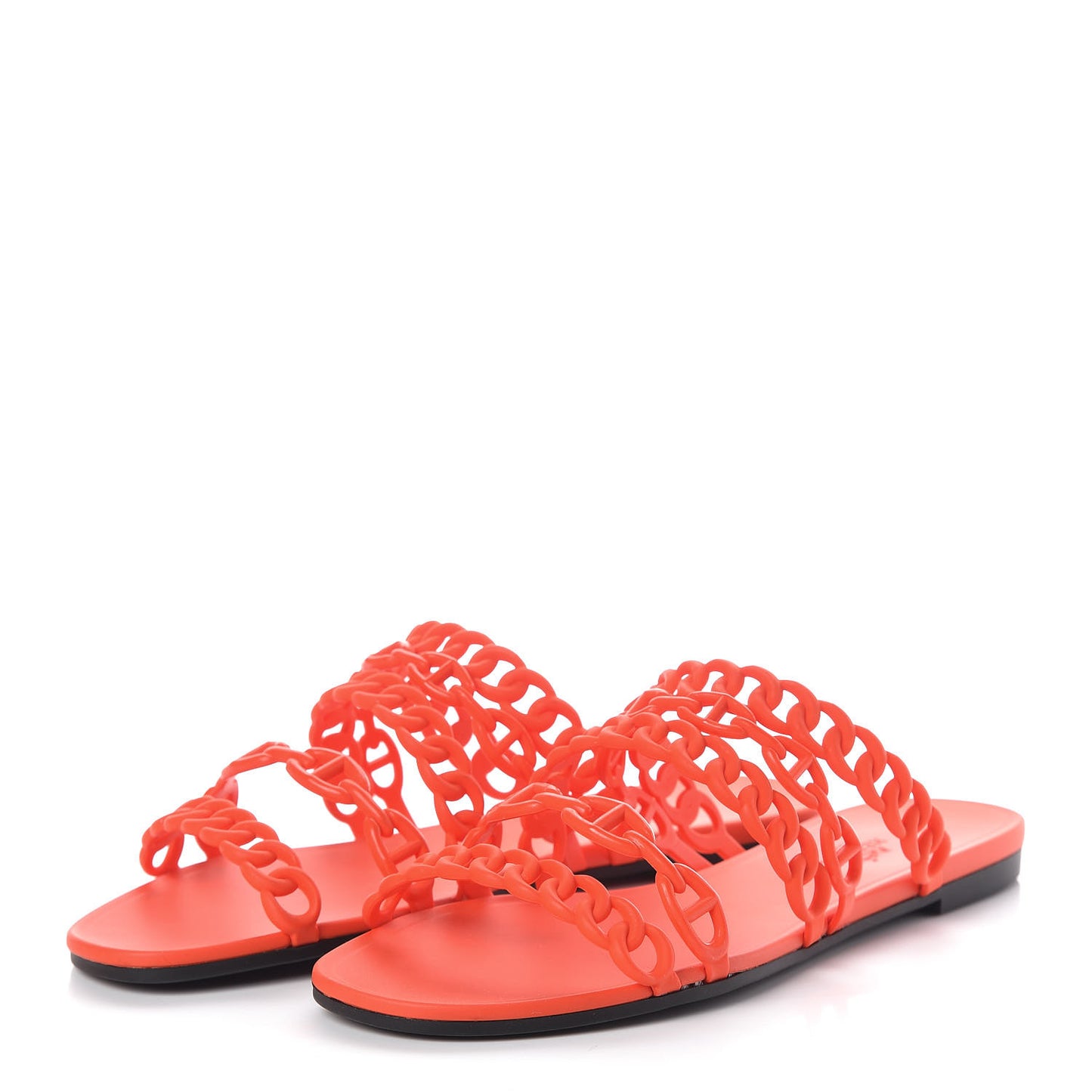 Rubber Chaine d'Ancre Nude Sandals 39 Pavot