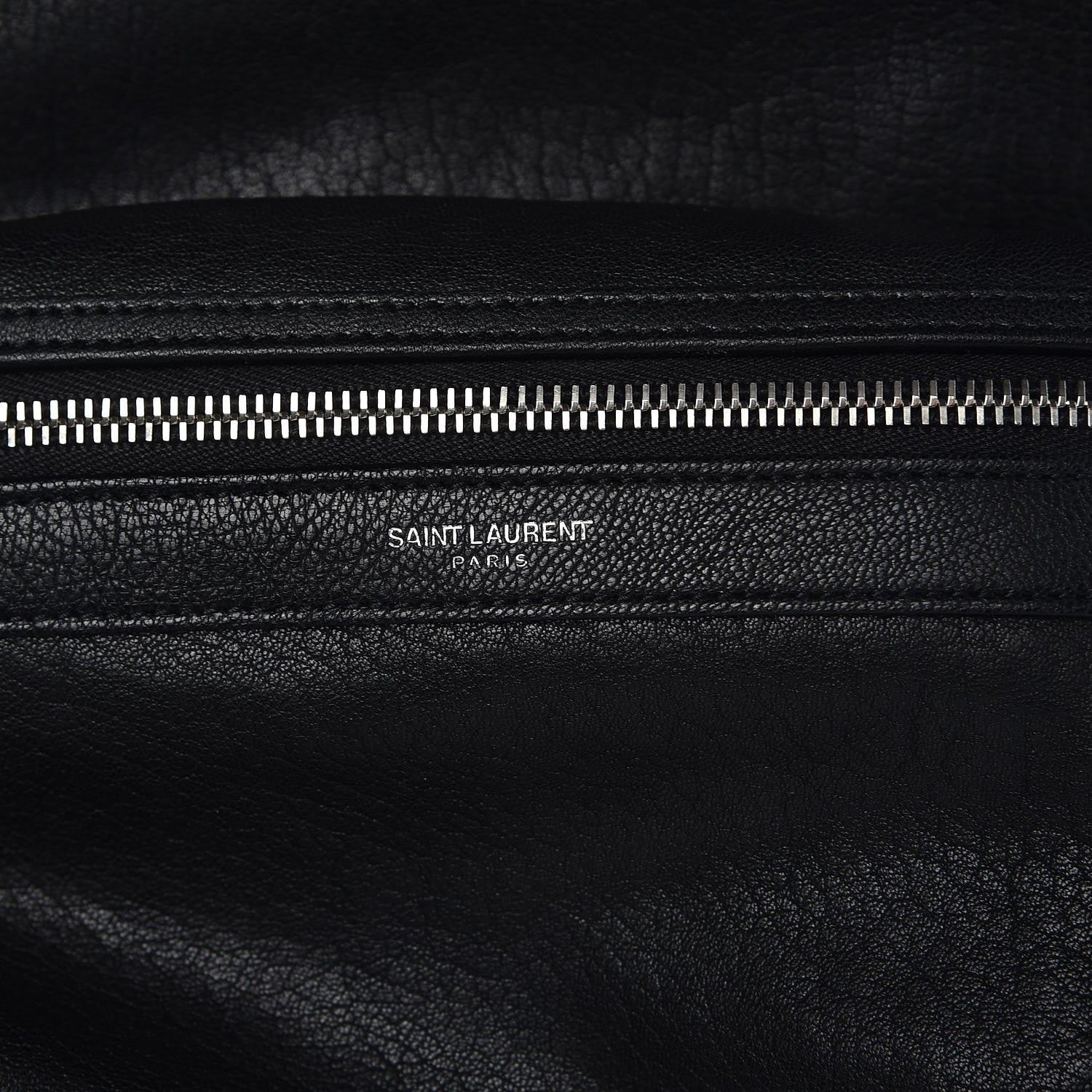 Saint Laurent Lambskin Mini City Backpack Black 6 of 9