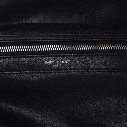 Saint Laurent Lambskin Mini City Backpack Black 6 of 9