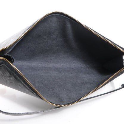 Louis Vuitton Epi Pochette Accessories 24 Black 5 of 7