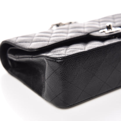 Chanel Caviar Quilted Medium Double Flap Black 9 of 13