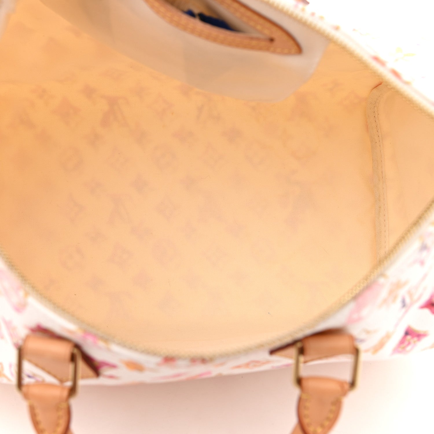 Louis Vuitton Watercolor Aquarelle Speedy 30 White 5 of 9