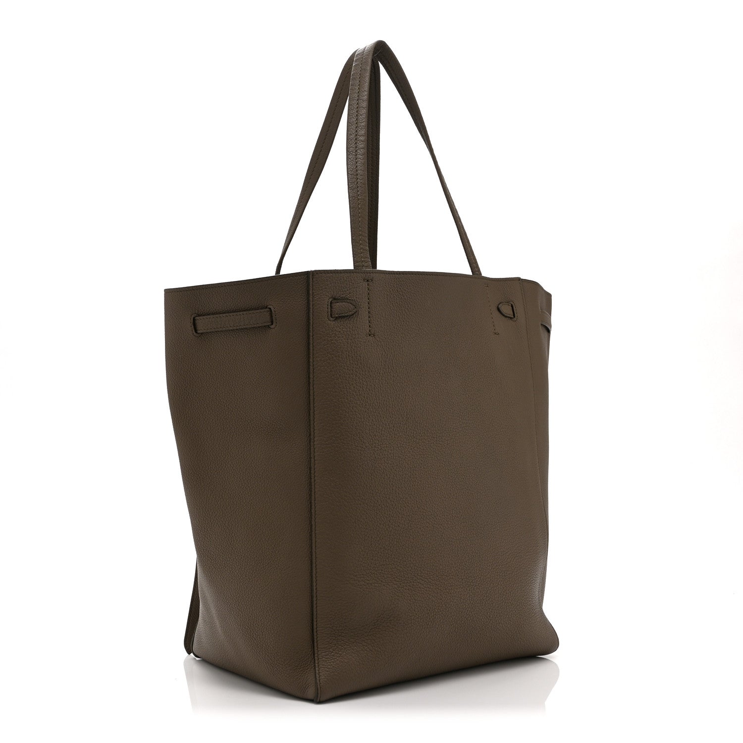 Celine Soft Grained Calfskin Medium Belt Cabas Phantom Taupe 3 of 11