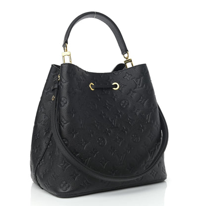 Louis Vuitton Empreinte Neonoe MM Black 3 of 9