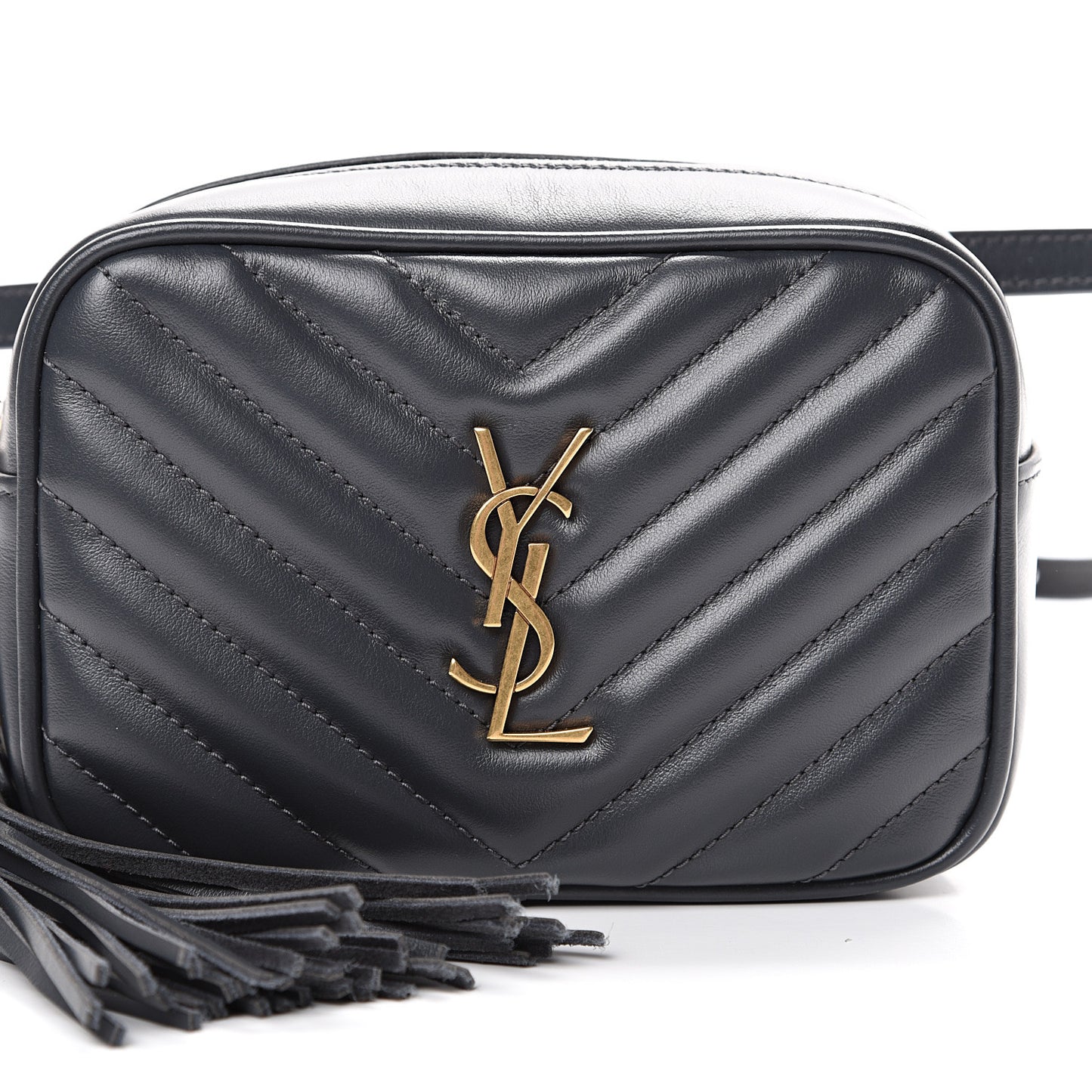 Calfskin Matelasse Monogram Lou Belt Bag Smog