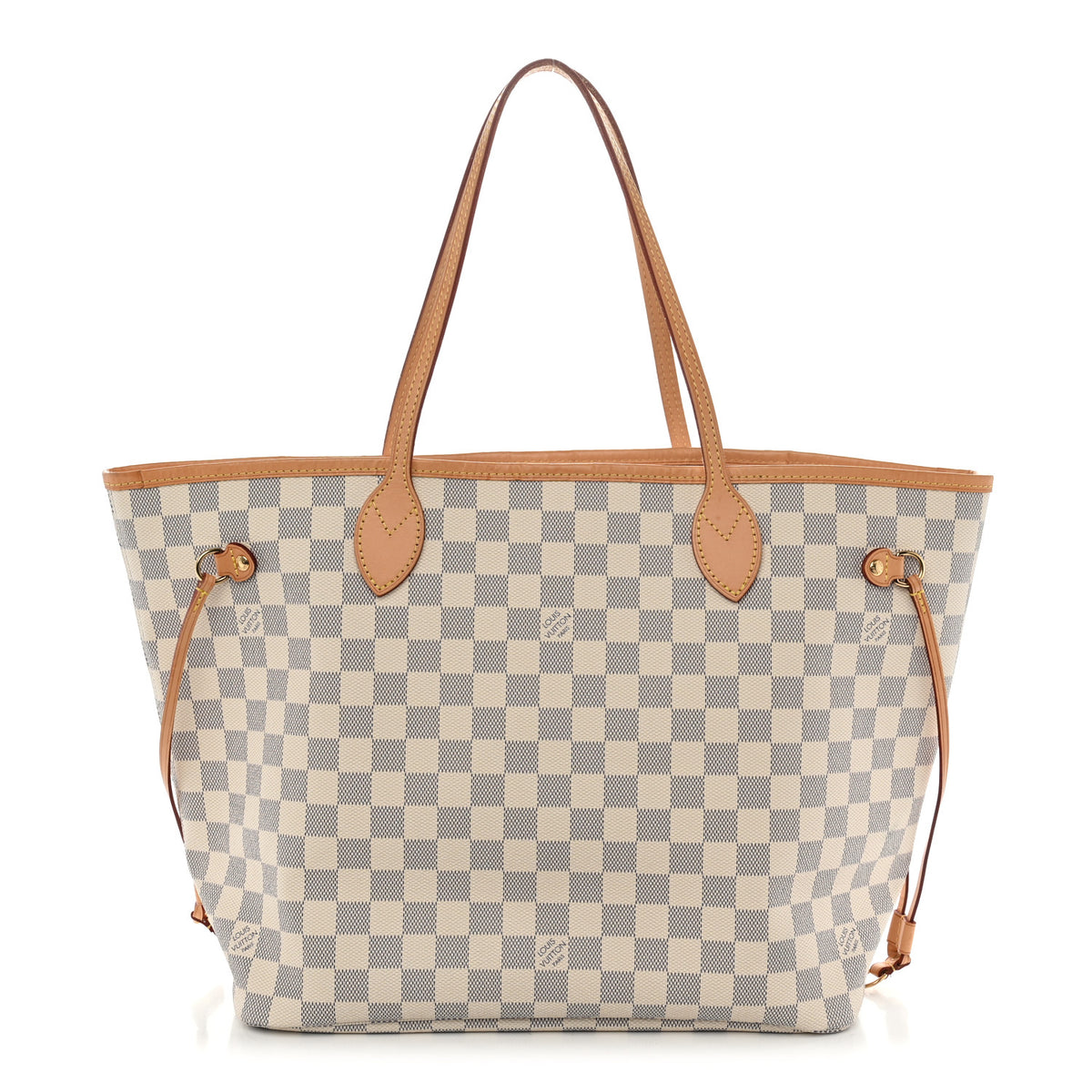 Louis Vuitton Damier Azur Neo Neverfull MM Rose Ballerine 1 of 13