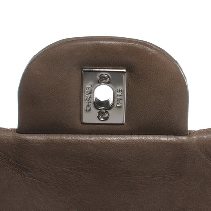Chanel Lambskin Jumbo Single Flap Taupe 3 of 8
