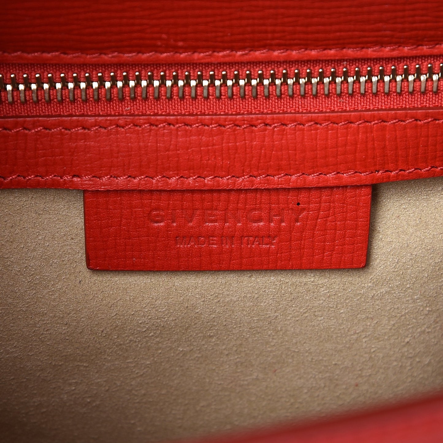 Textured Calfskin Mini Pandora Box Chain Crossbody Bag Medium Red