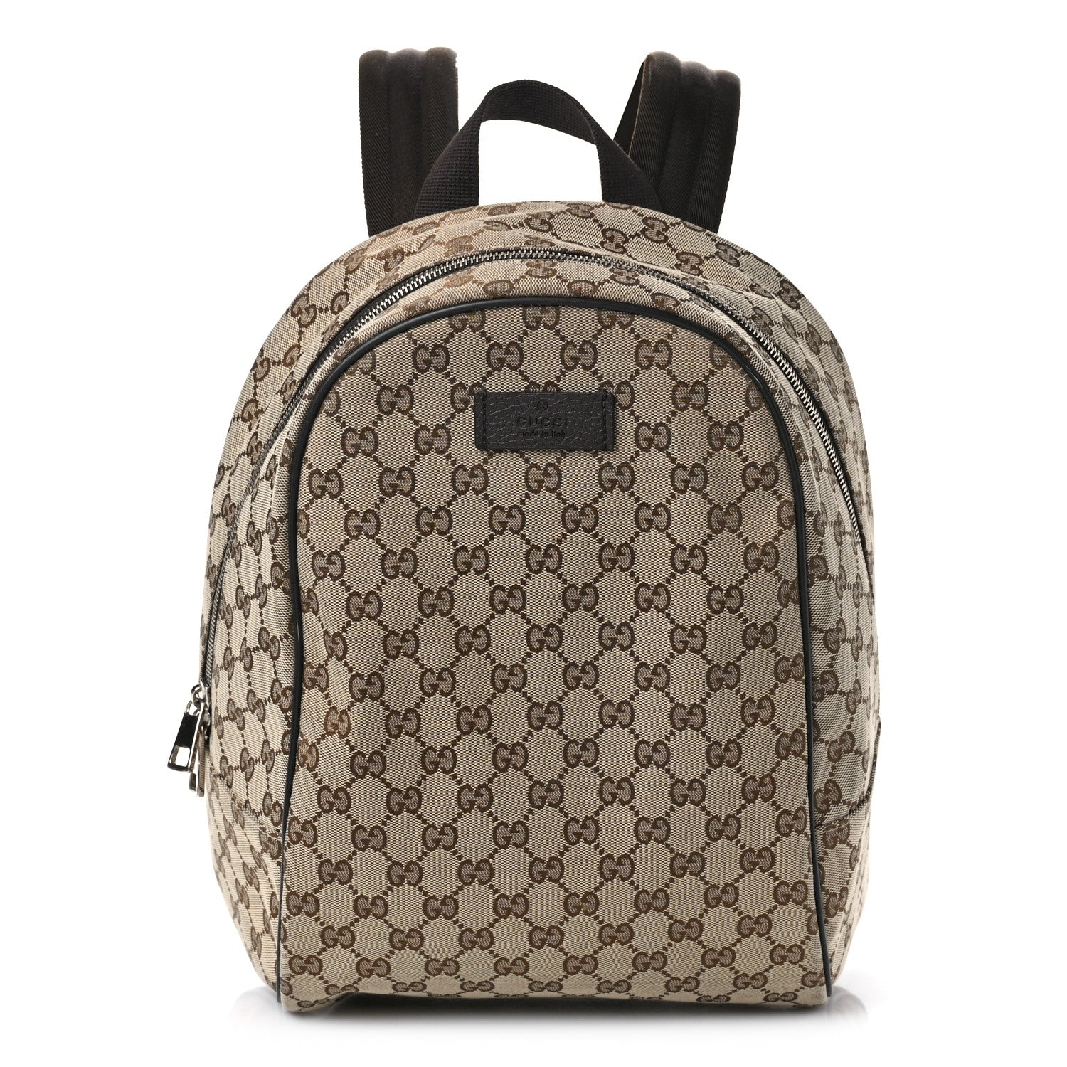 Gucci Monogram Travel Backpack Dark Brown 1 of 9