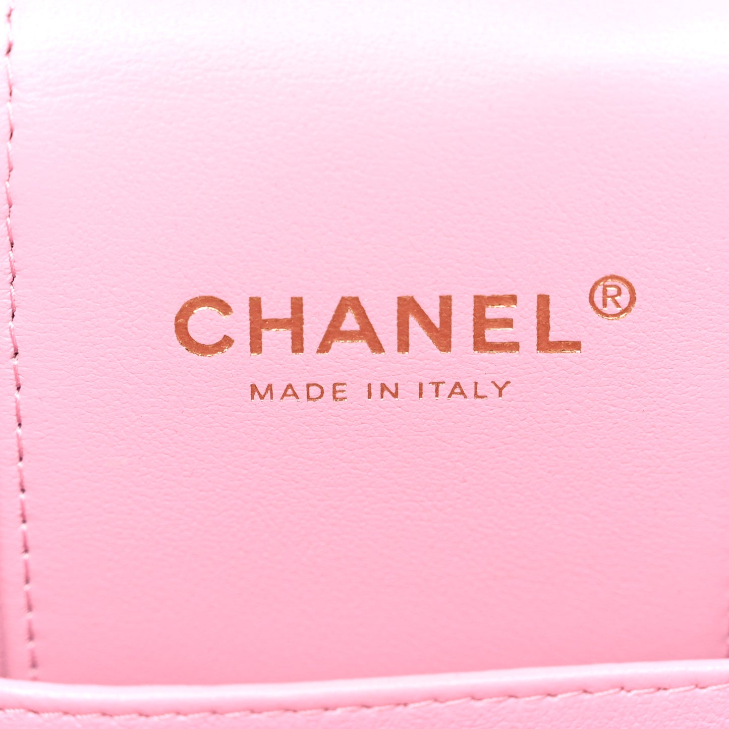 Caviar Quilted Small CC Vanity Case Pink