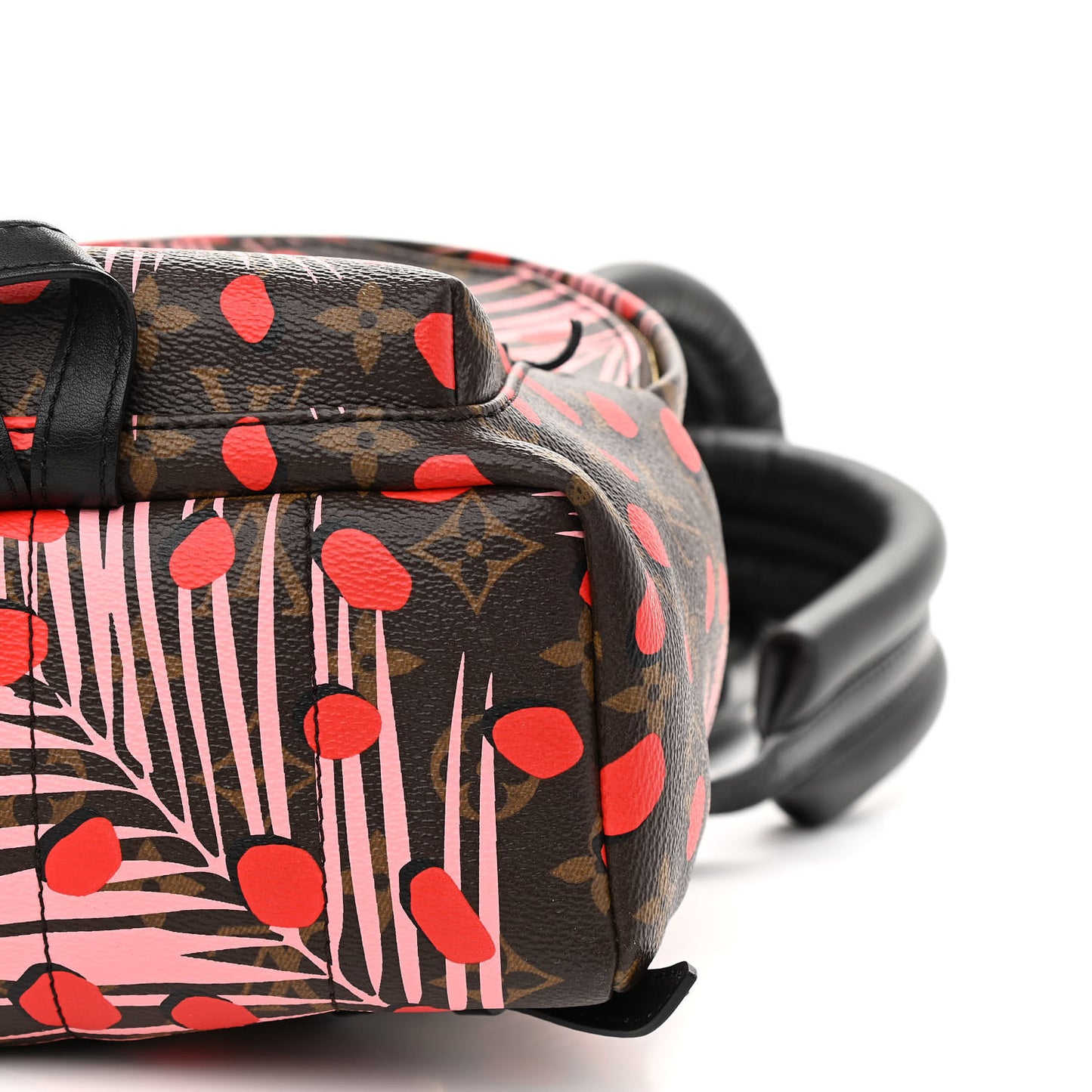 Monogram Jungle Dots Palm Springs Backpack PM Sugar Pink Poppy