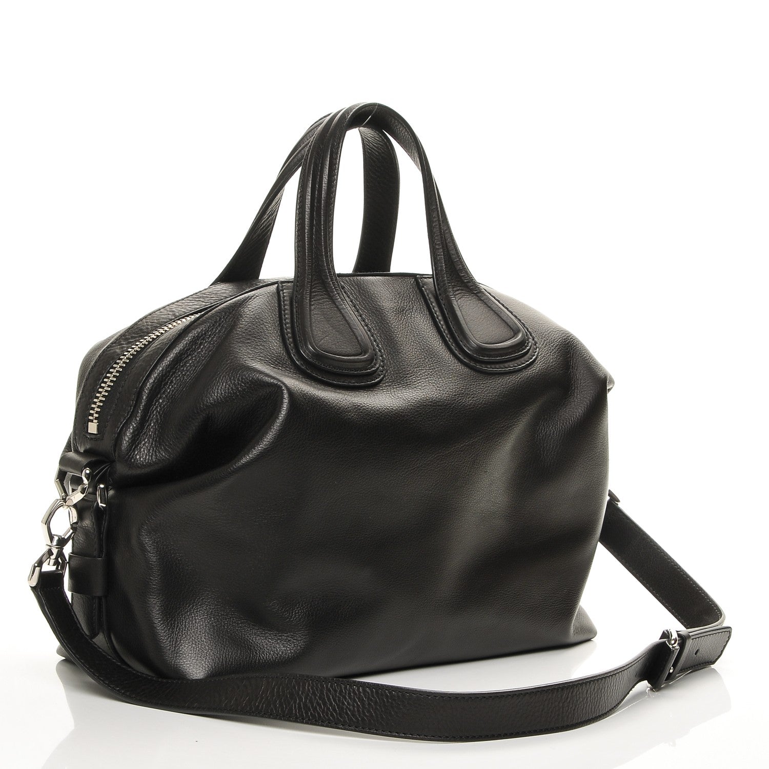 Givenchy Waxy Grained Calfskin Medium Nightingale Black 3 of 7