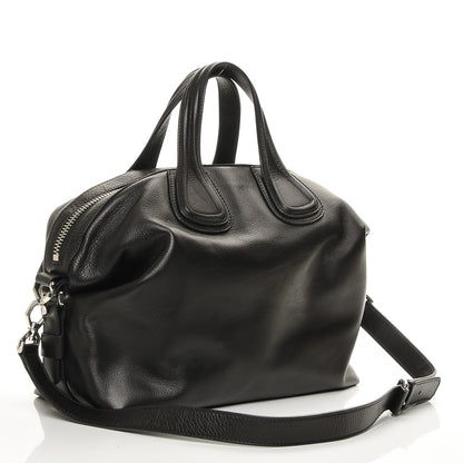 Givenchy Waxy Grained Calfskin Medium Nightingale Black 3 of 7