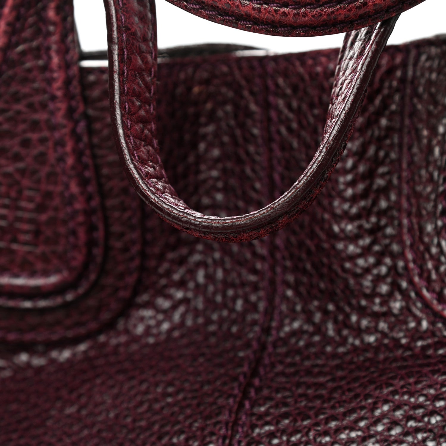Givenchy Glazed Pebbled Calfskin North South Nightingale Purple 15 of 18