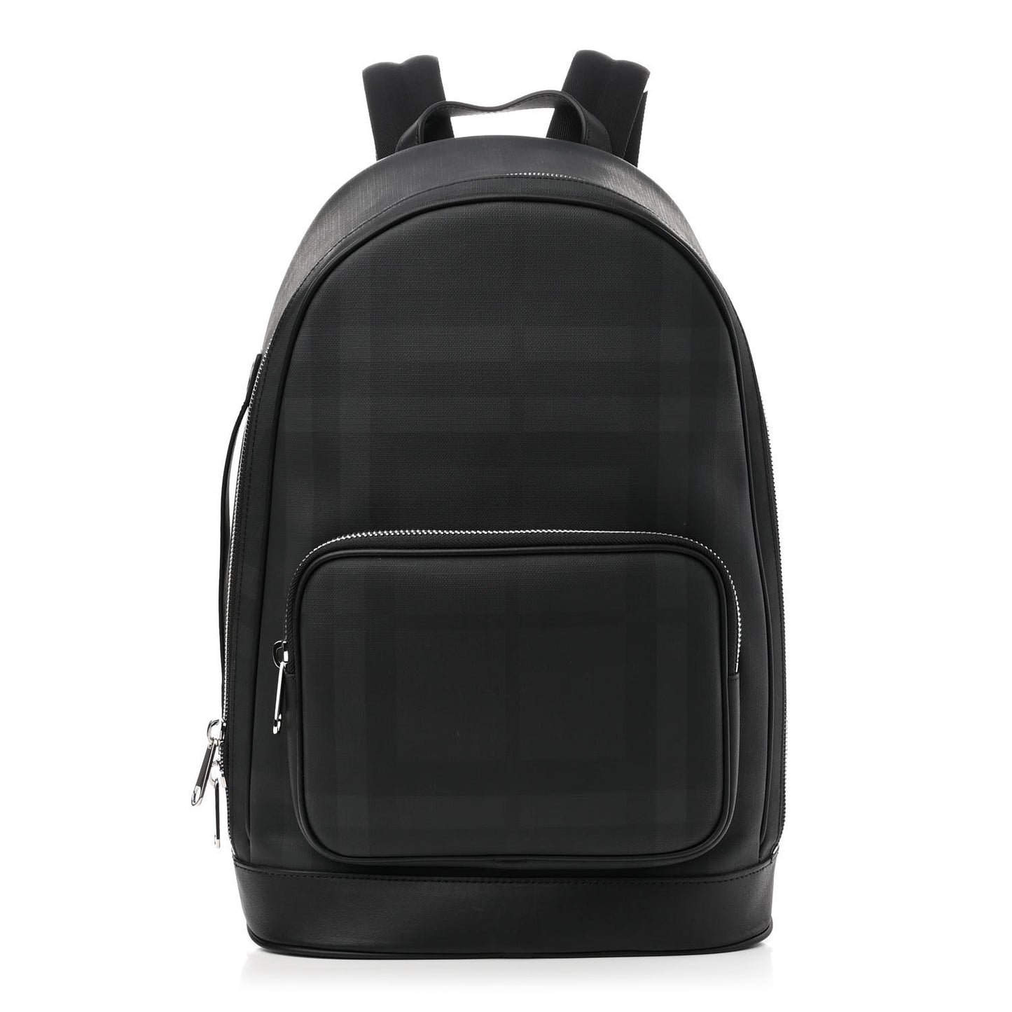 London Check Logo Rocco Backpack Charcoal