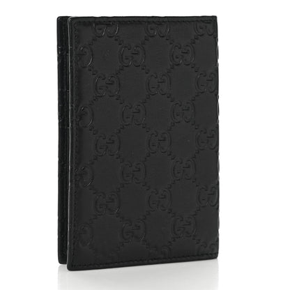Gucci Guccissima Passport Case Black 3 of 10