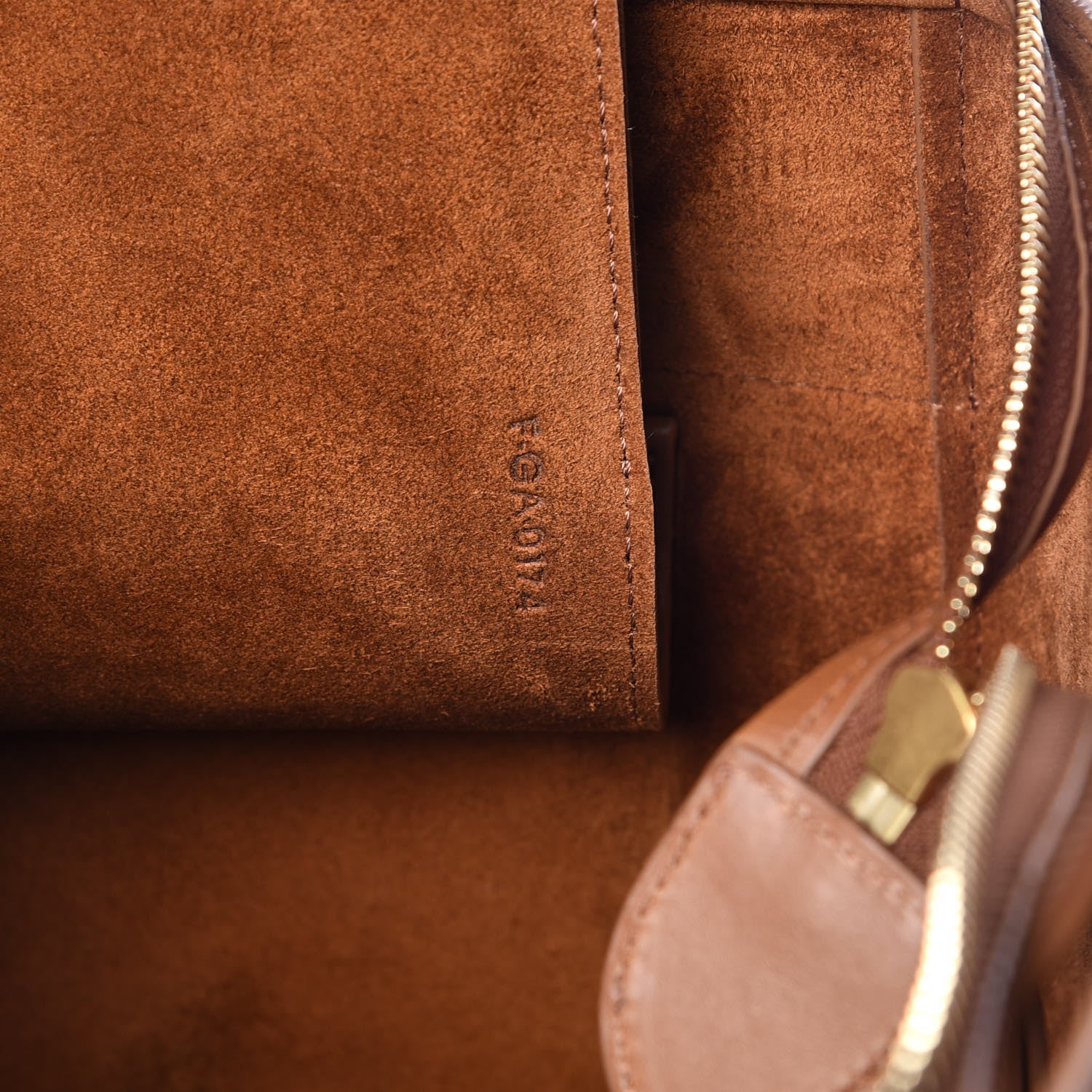 Celine Natural Calfskin Large Belt Bag Tan 6 of 9