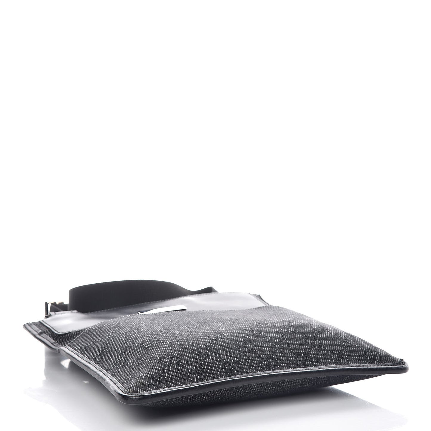 GG Monogram Messenger Crossbody Bag Black