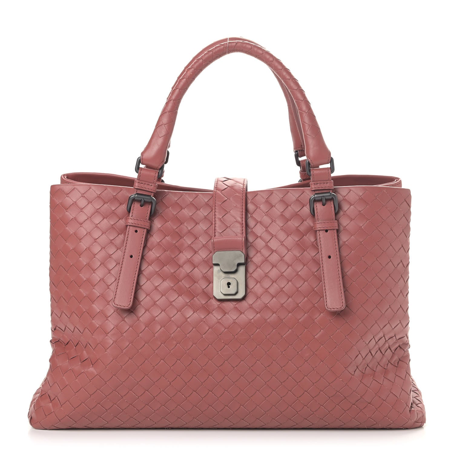 Bottega Veneta Nappa Intrecciato Medium Roma Tote Pompei 1 of 10