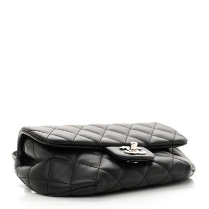 Chanel Calfskin Quilted CC Uniform Flap Belt Bag Black 4 of 10