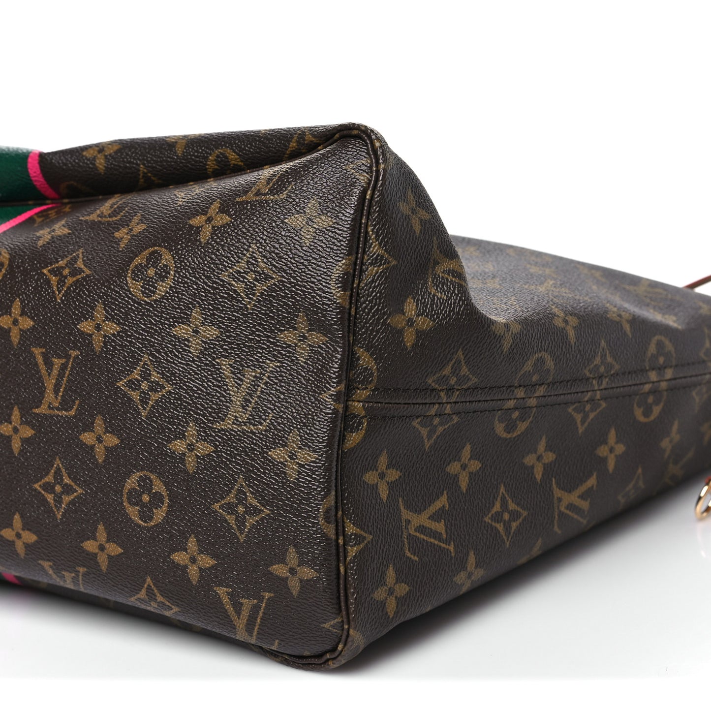 Monogram My LV Heritage Neverfull GM Vert Anglais Fuchsia