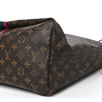 Louis Vuitton Monogram My LV Heritage Neverfull GM Vert Anglais Fuchsia 10 of 11