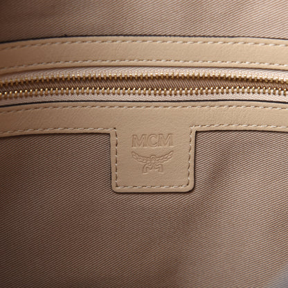 MCM Visetos Medium Klara Hobo Beige 8 of 11