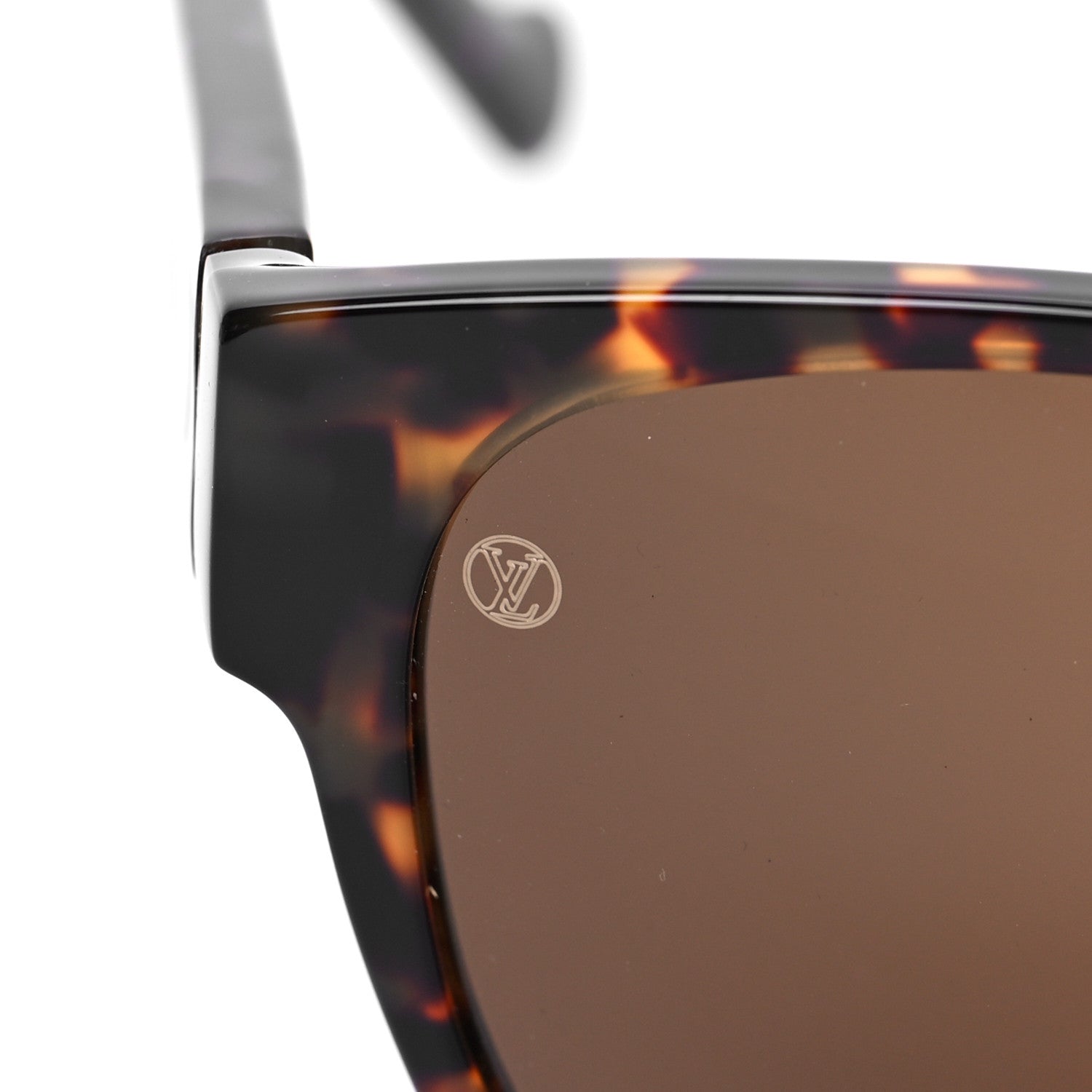 Louis Vuitton Acetate Cameleon Sunglasses Z0872W Dark Tortoise 7 of 7