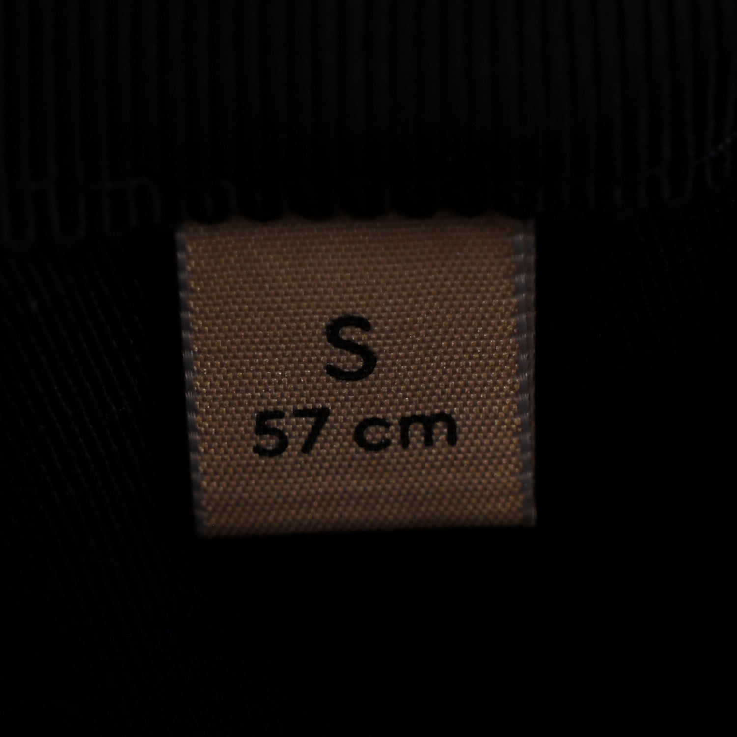 Gucci Monogram Web Bucket Hat S Black 9 of 10