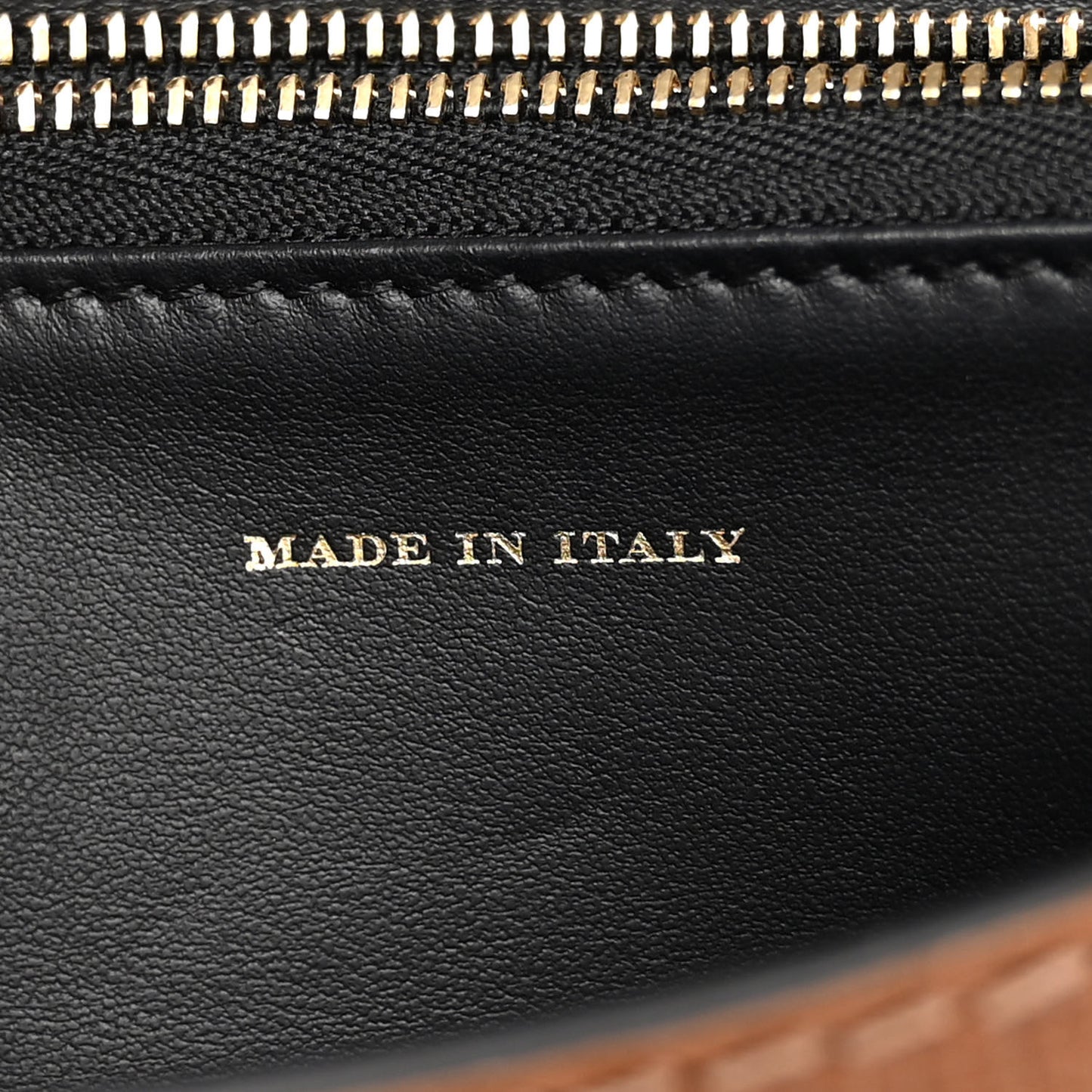 House Check Bridle Calfskin Small Madison Buckle Bag Tan