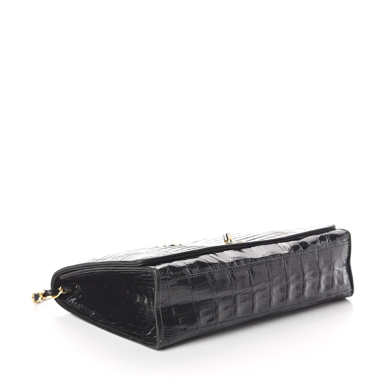Chanel Alligator Medium Flap Black 4 of 11
