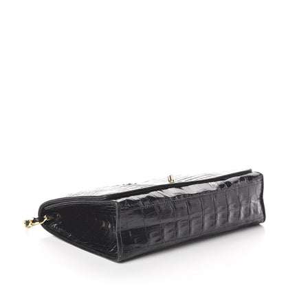 Chanel Alligator Medium Flap Black 4 of 11