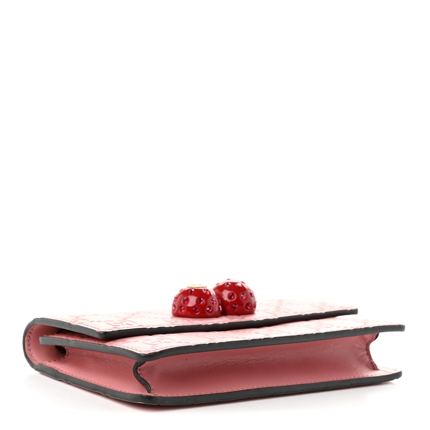 Gucci Guccissima Mini Cherry Chain Bag Rose 4 of 9
